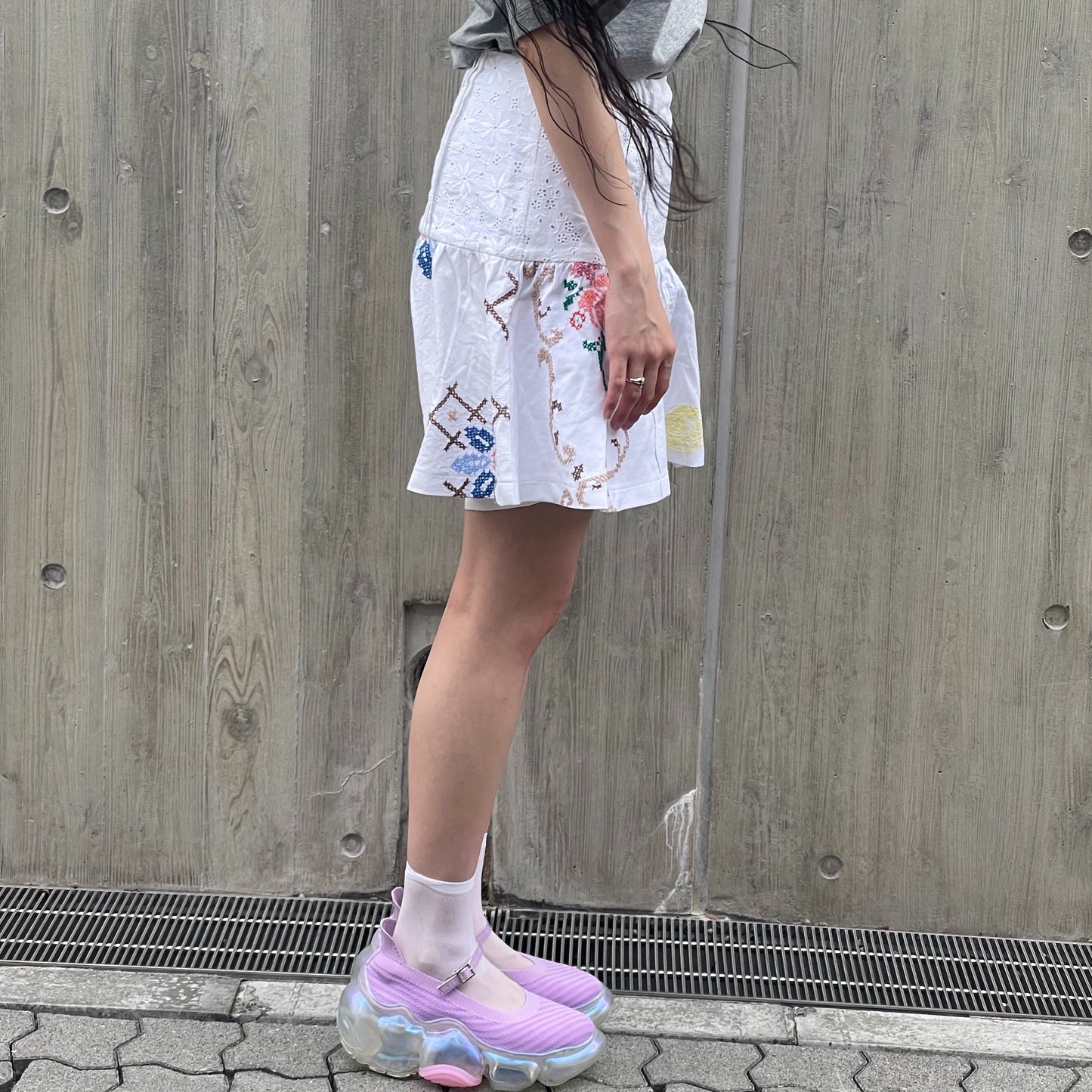 【SHEEP別注】TABLE CLOTH GATHERED SKIRT / テーブルクロスギャザースカート