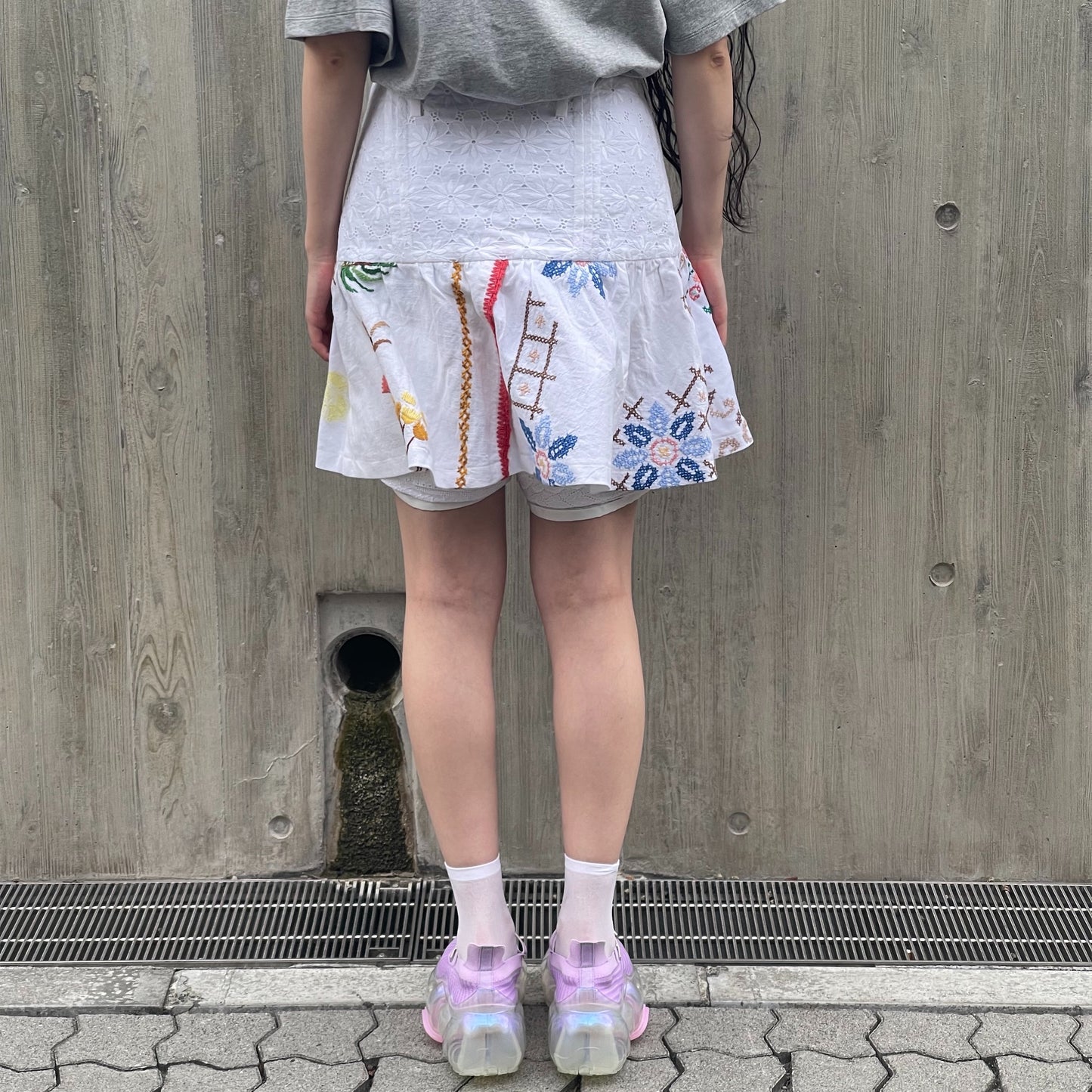 【SHEEP別注】TABLE CLOTH GATHERED SKIRT / テーブルクロスギャザースカート