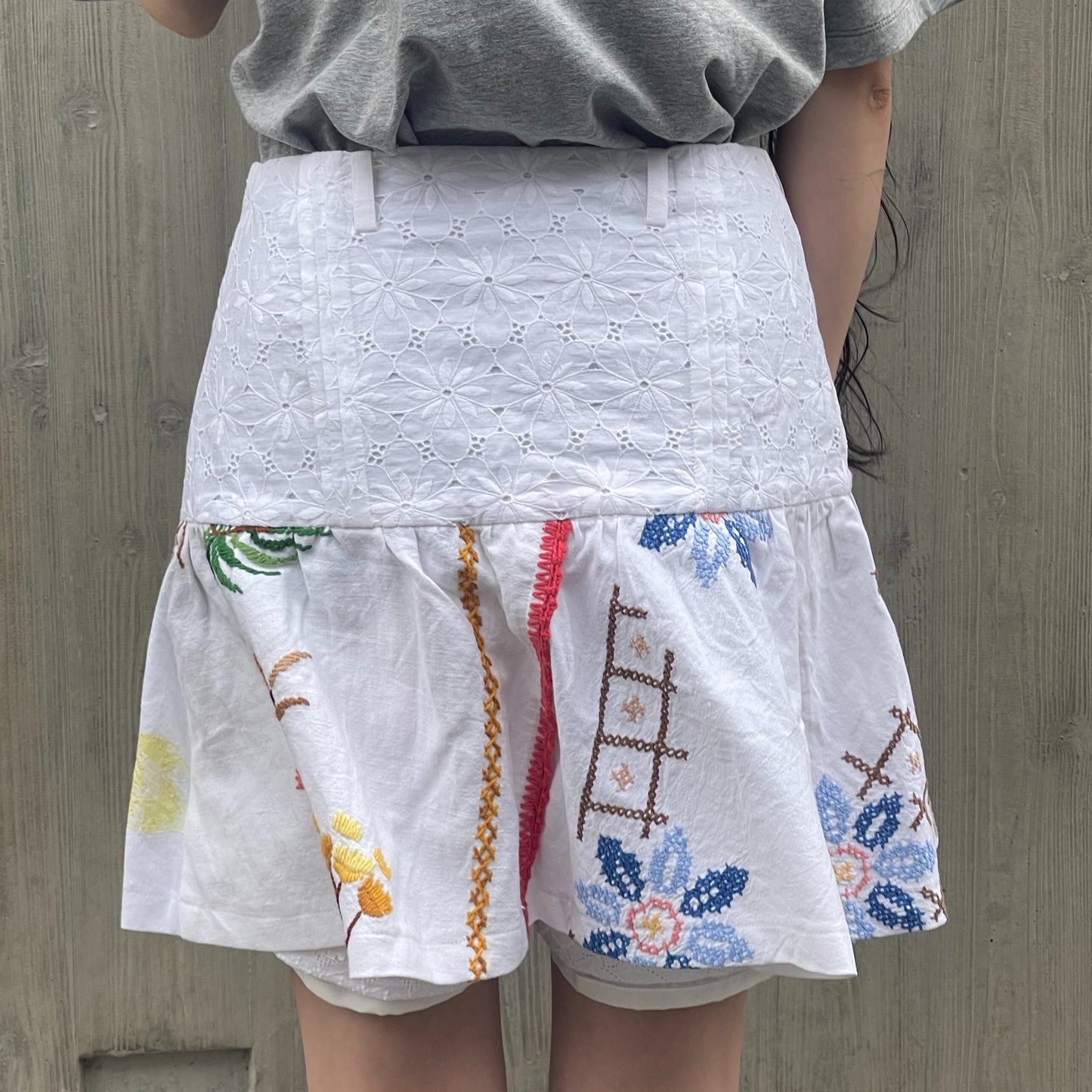【SHEEP別注】TABLE CLOTH GATHERED SKIRT / テーブルクロスギャザースカート