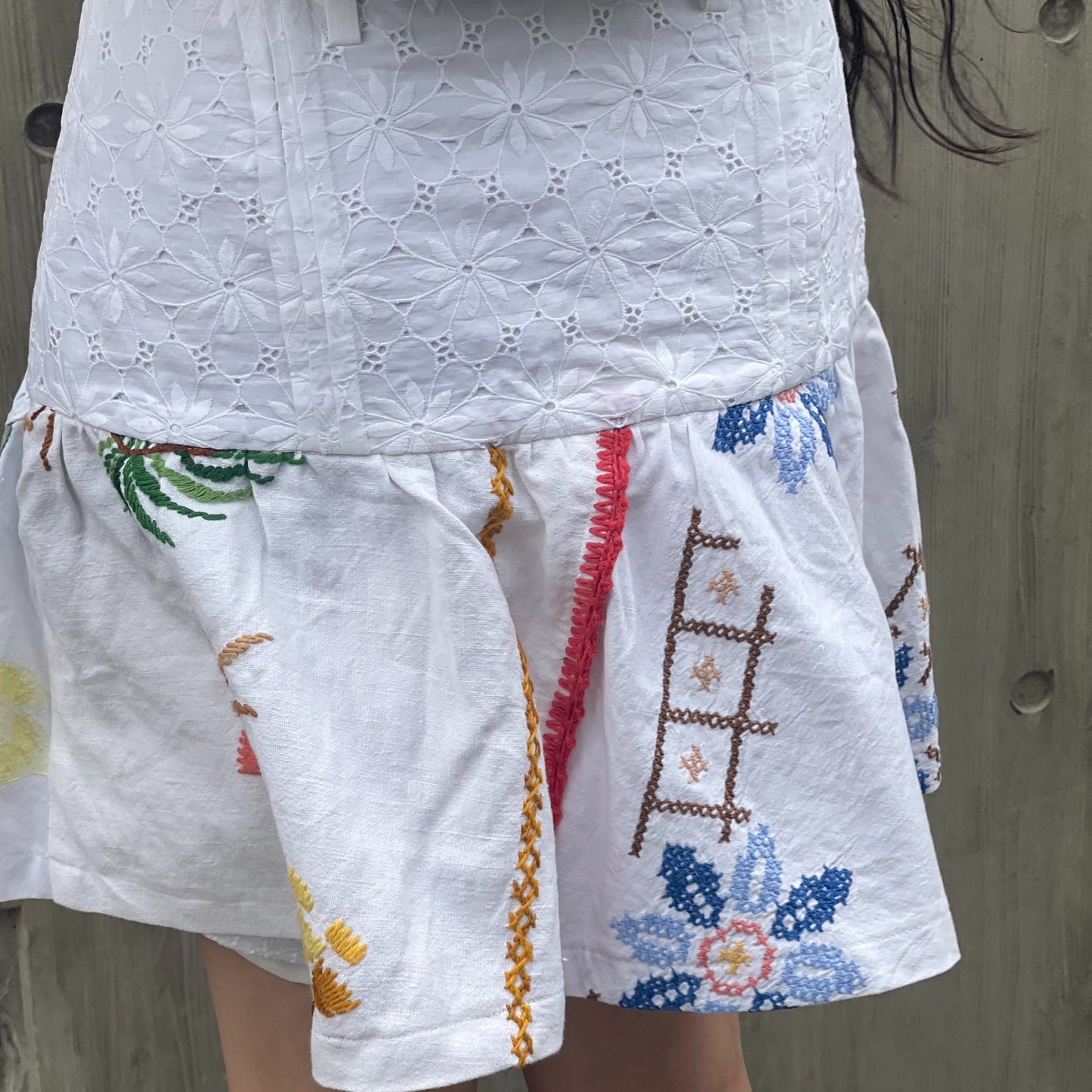 【SHEEP別注】TABLE CLOTH GATHERED SKIRT / テーブルクロスギャザースカート