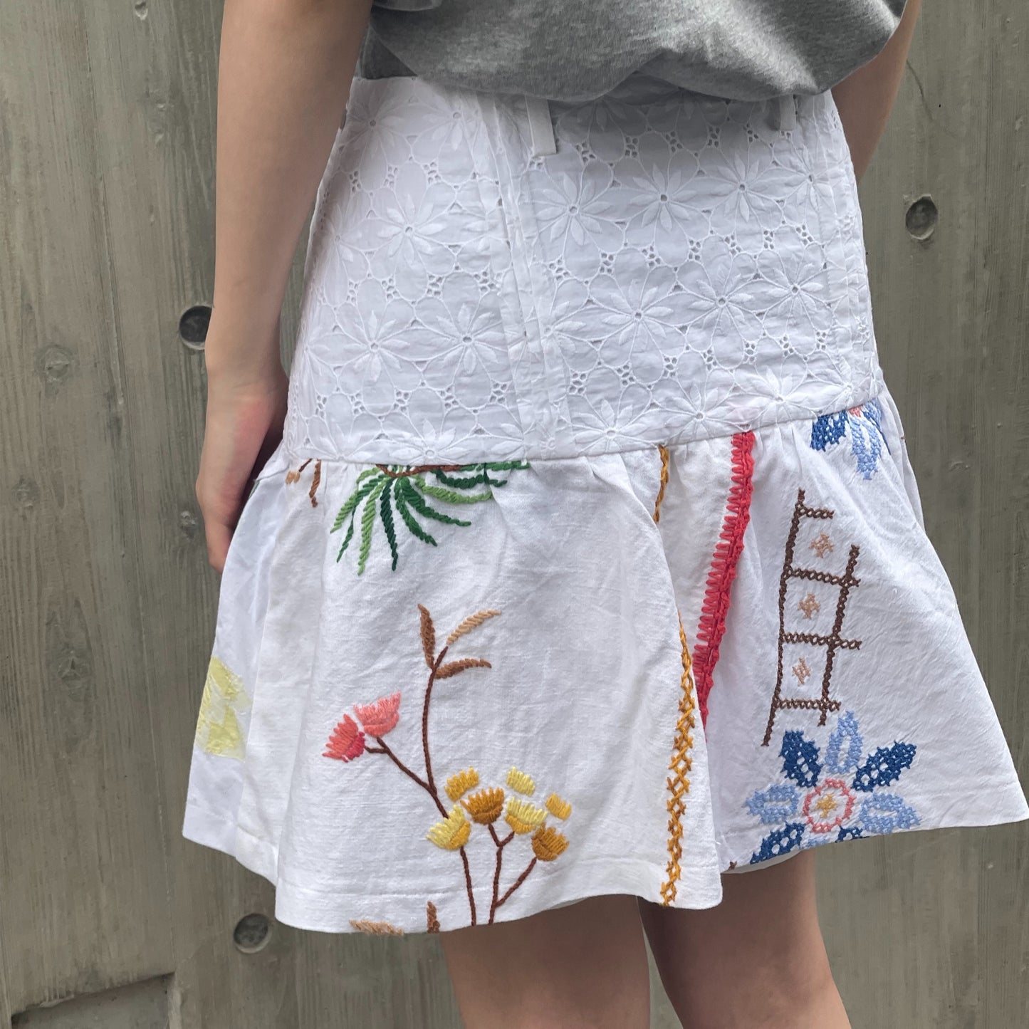 【SHEEP別注】TABLE CLOTH GATHERED SKIRT / テーブルクロスギャザースカート