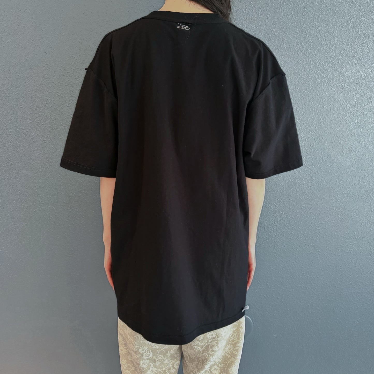 Patchwork tshirts / Black D / パッチワークTシャツ