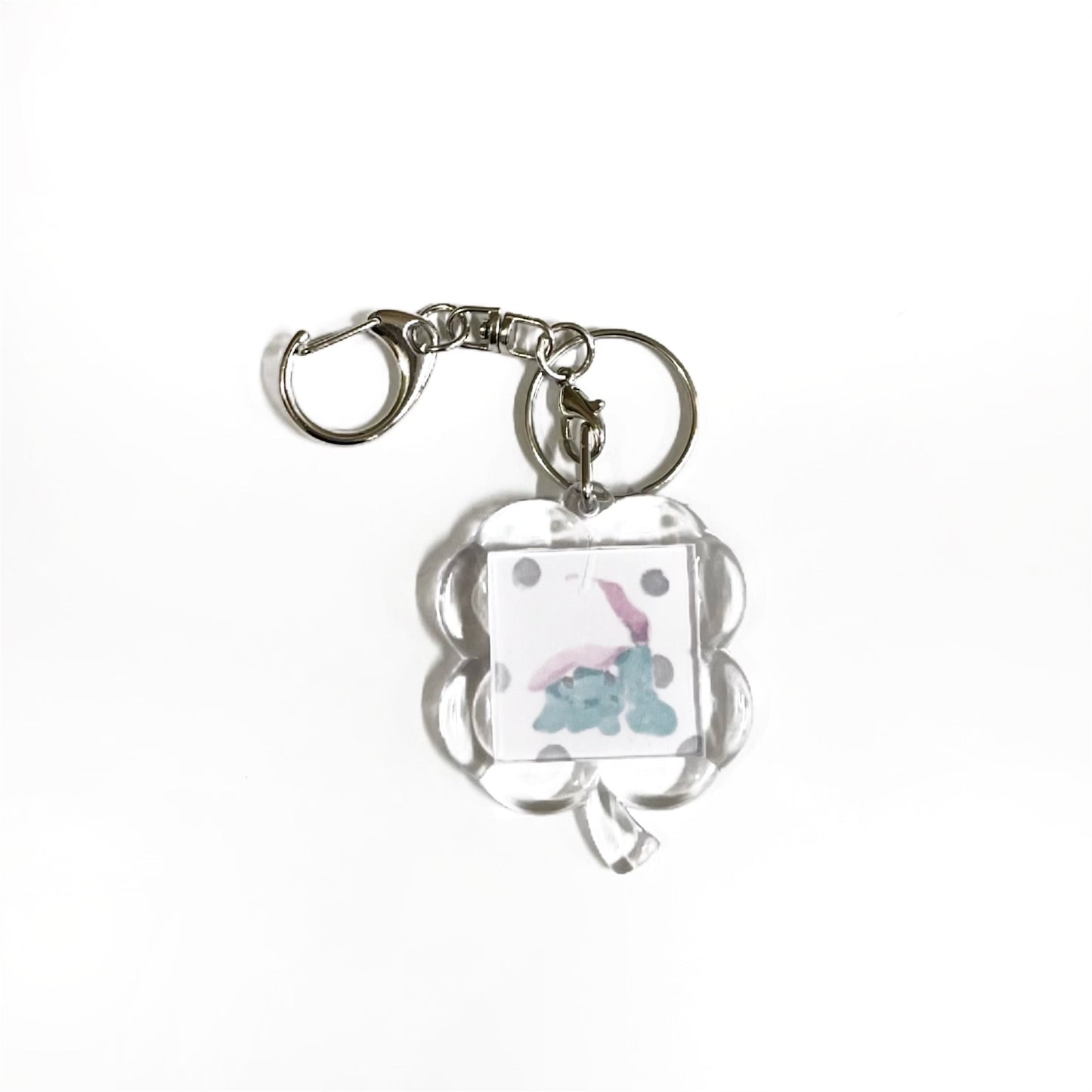【JUBA】Blue Tokki original art work keychain / キーチェーン