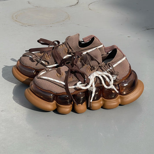 JEWELRY ARK CONFUSING Ⅱ / BROWN / MIKIOSAKABEスニーカー