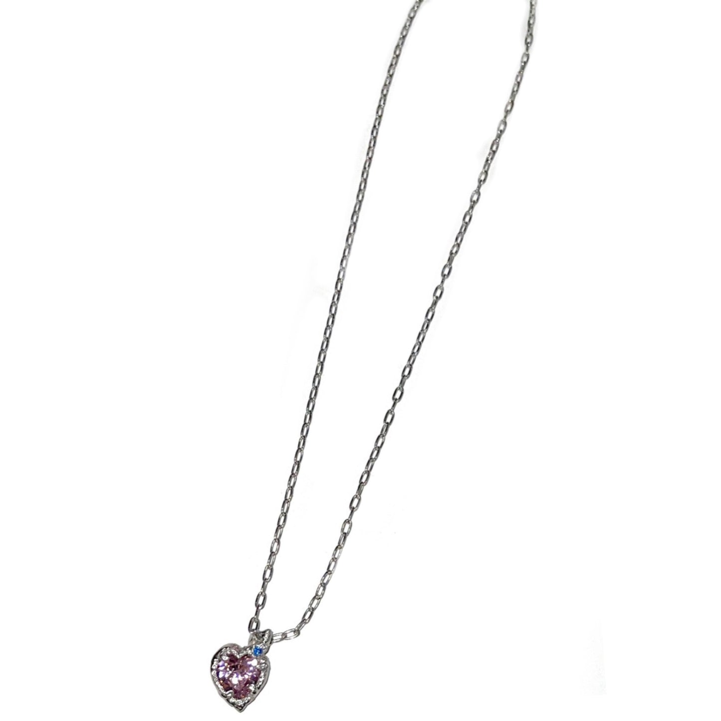 heart necklace / zirconia / ハートネックレス