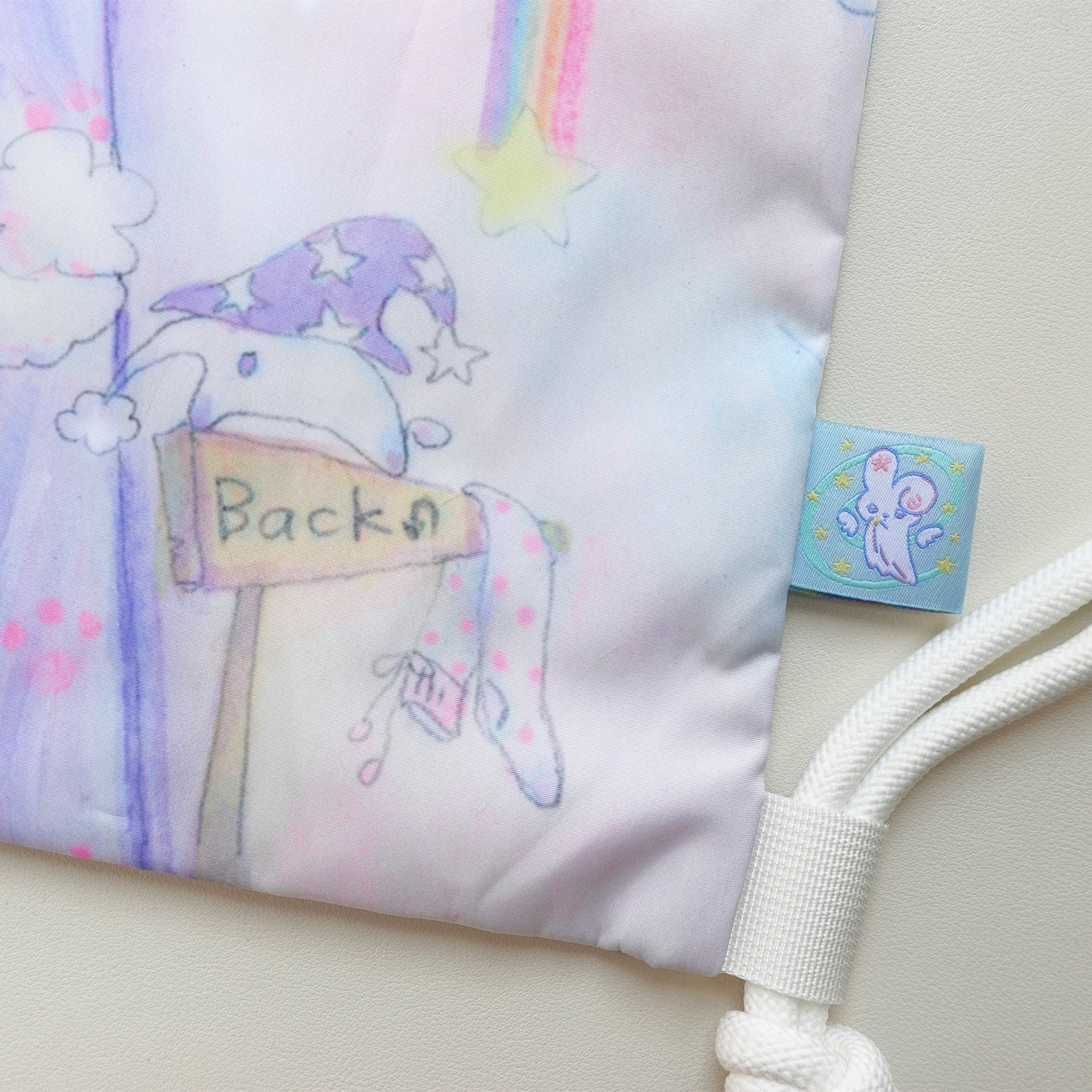Collaboration Limited Edition Drawstring Bag / plasticpeco / ナップサック