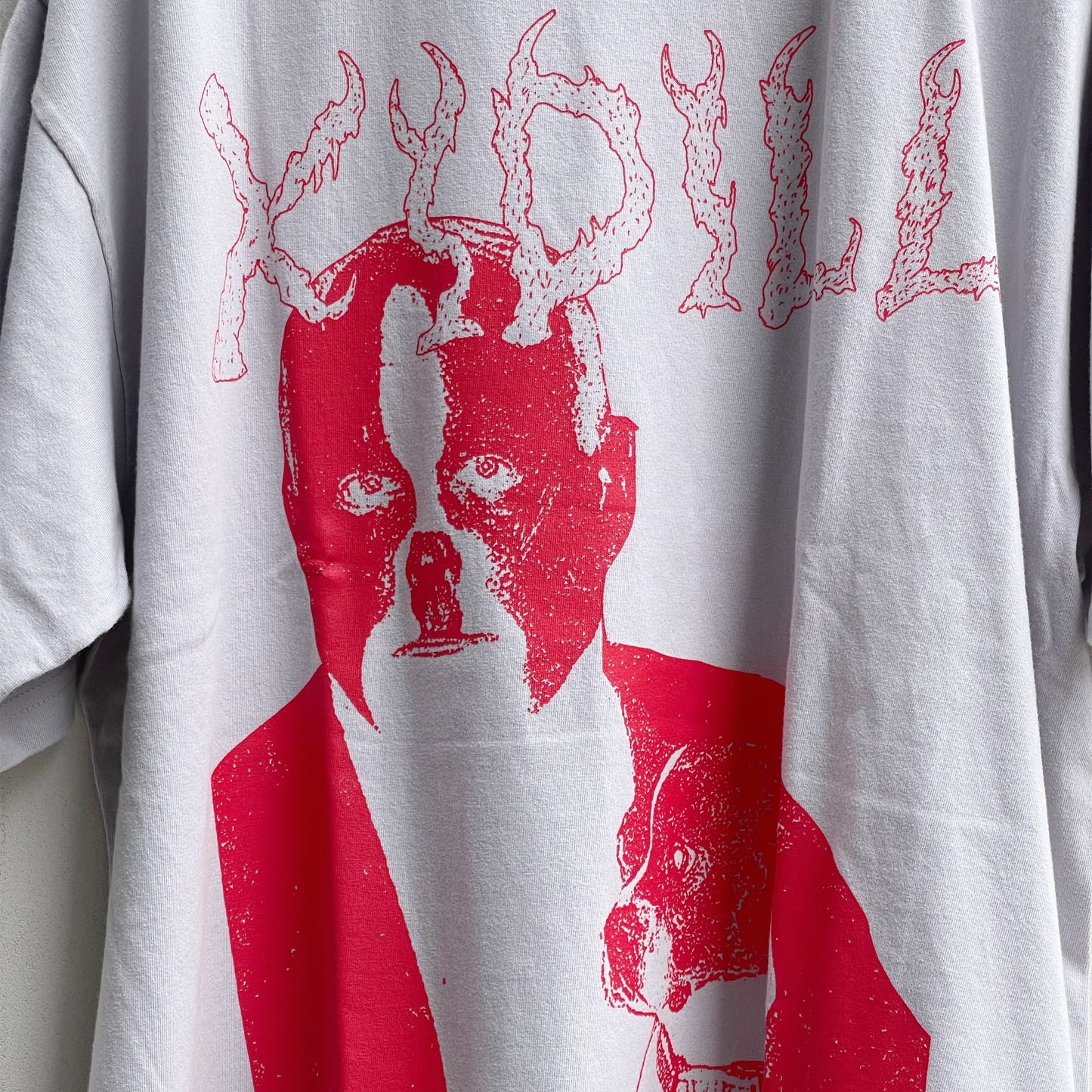 PLACE POSITION T SHIRT / VINTAGE PURPLE / グラフィックTシャツ