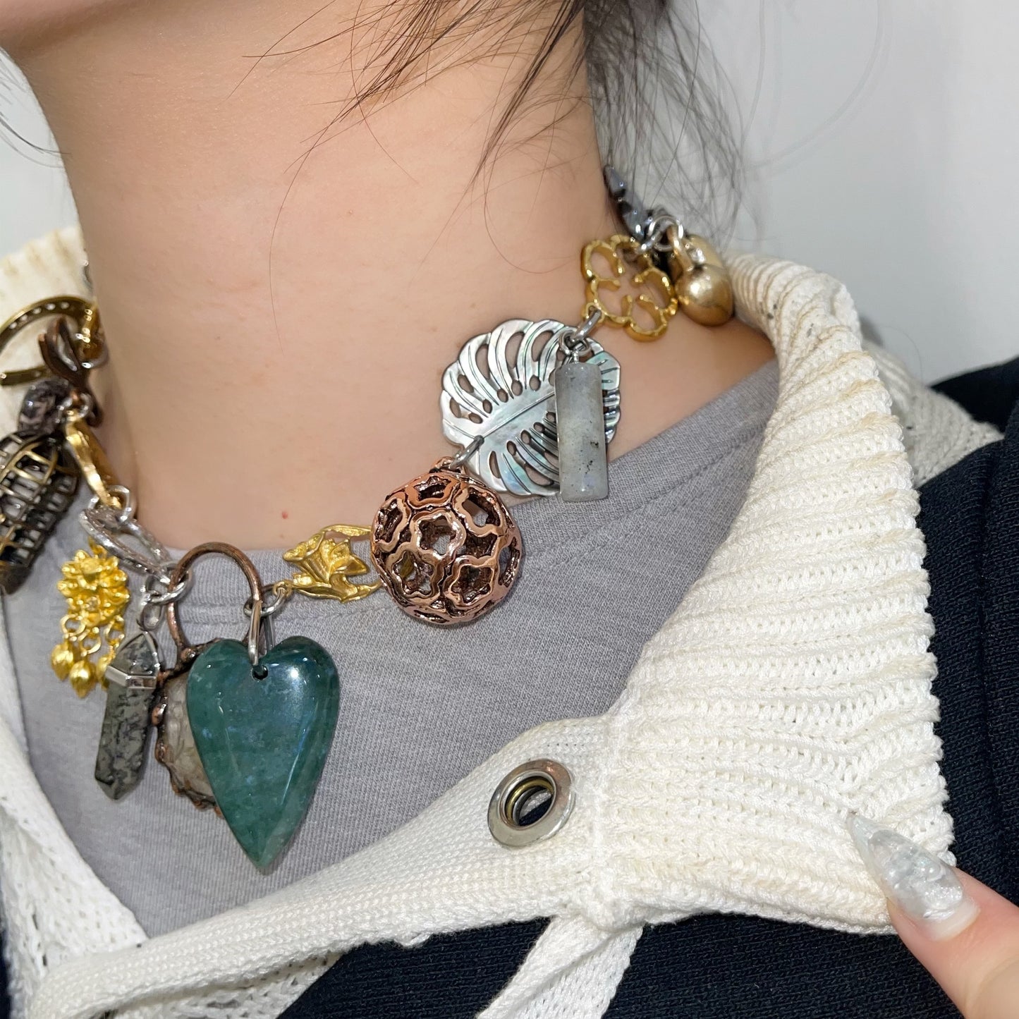 Relic Charm Necklace / ステンレスネックレス