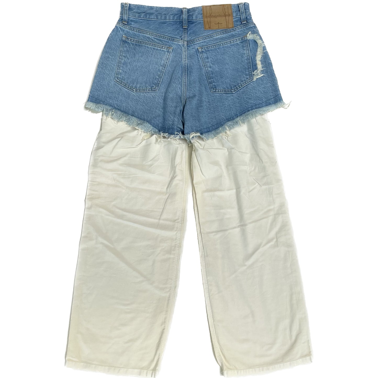 Layered Denim Pants / LIGHT BLUE / レイヤードデニムパンツ