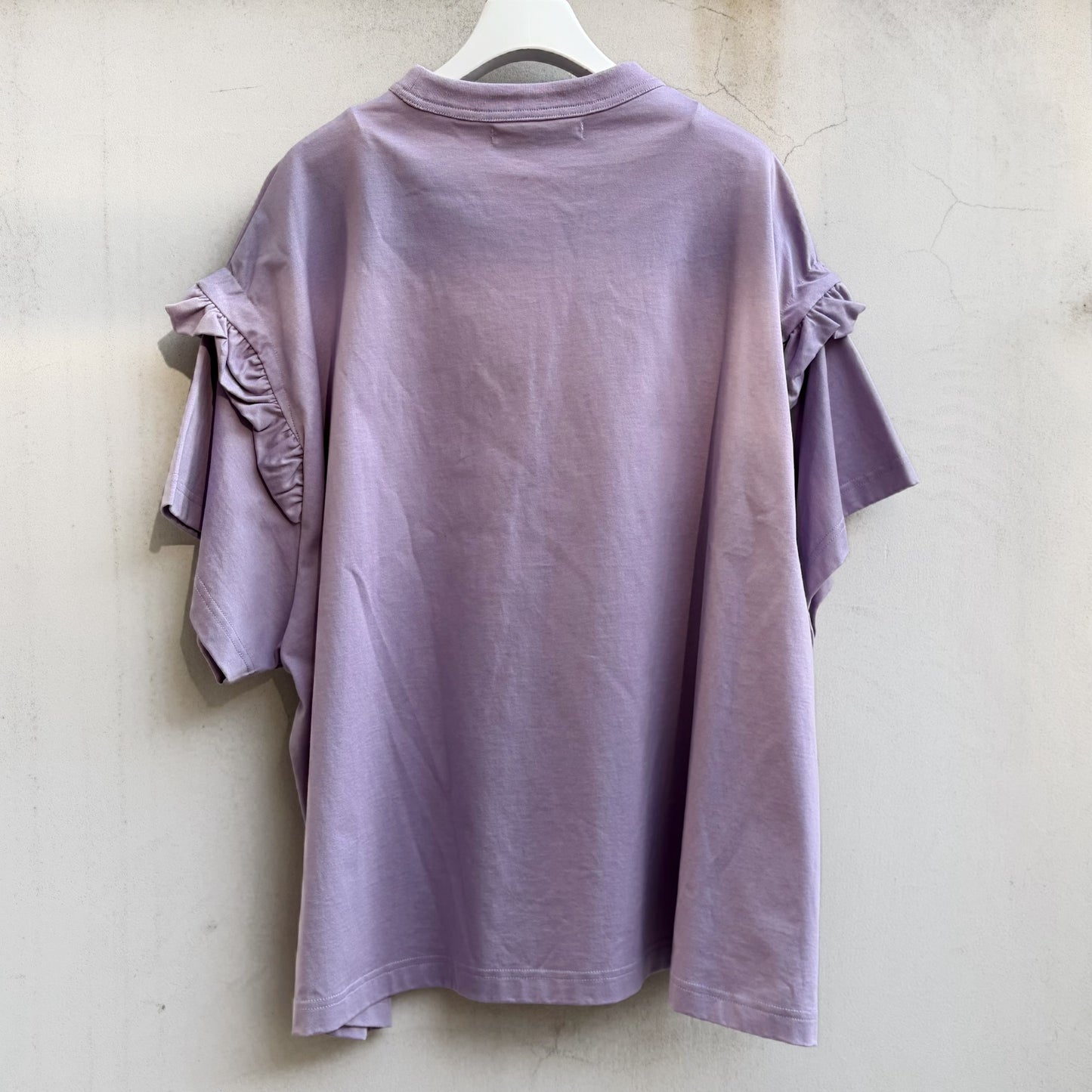 SHRINK T-SHIRT / PURPLE - PARADIS / シュリンクグラフィックTシャツ