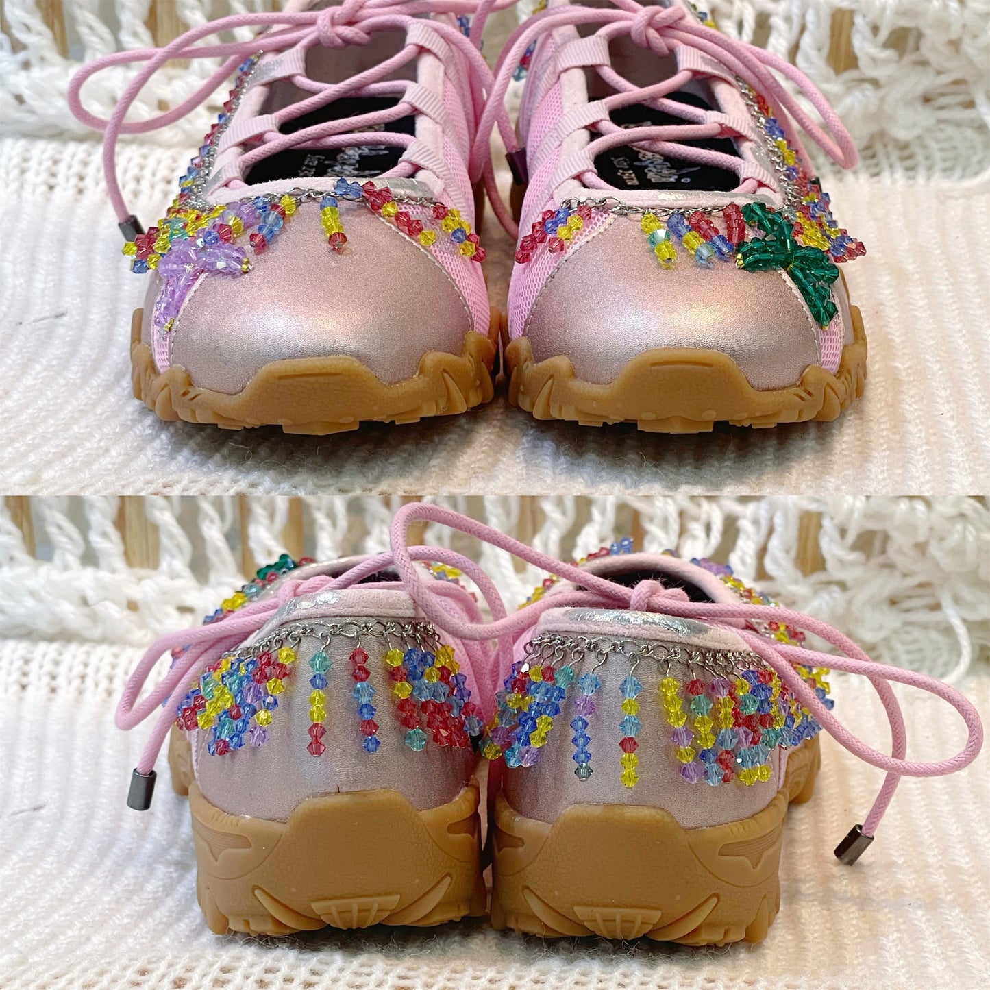 【MUnited Kingdomai x yushokobayashiコラボレーションシューズ】MK Turn / Pink / 23cm