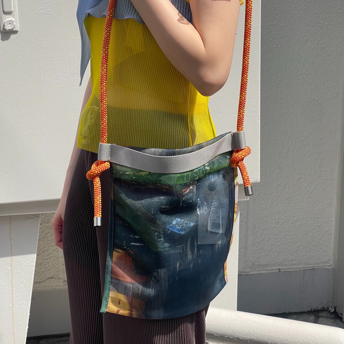 LAUNDRY NET (STRAP SET) / MULTI / ランドリーショルダーバッグ
