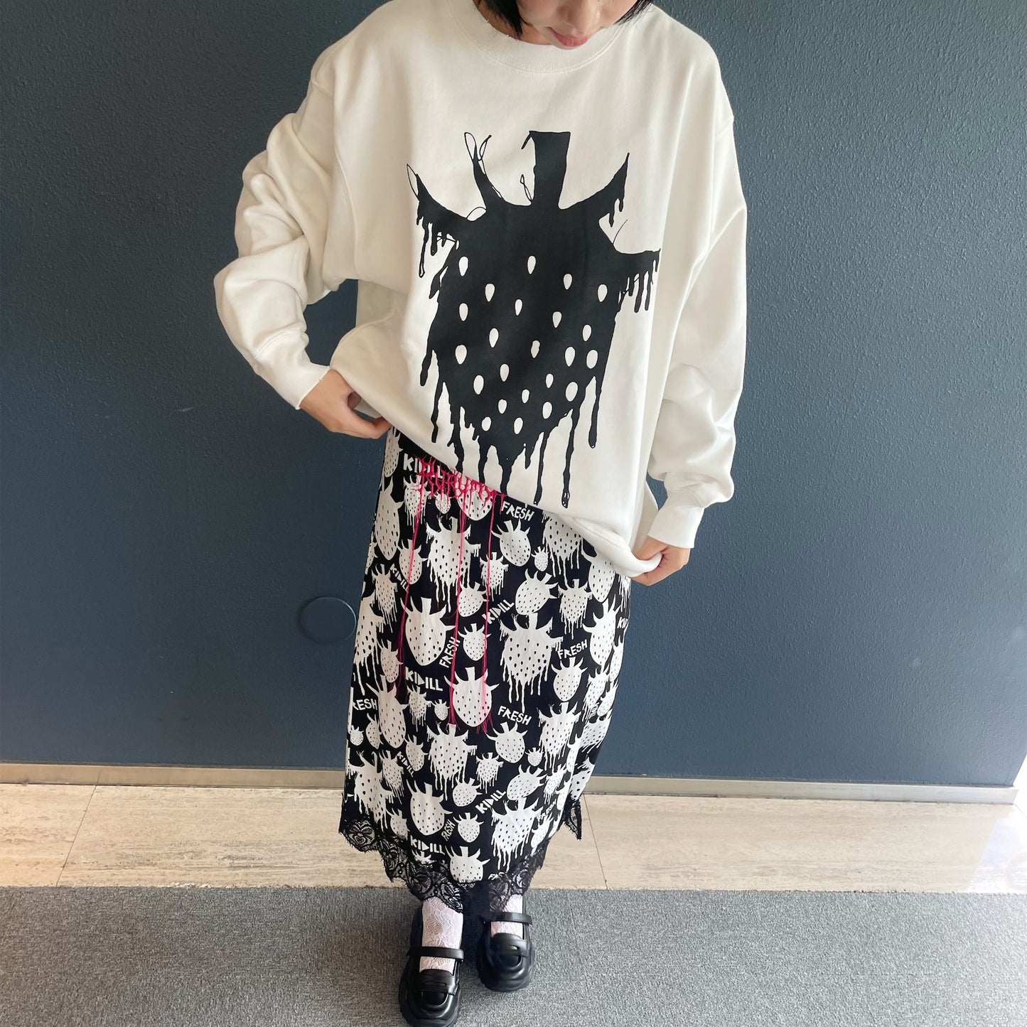 FRESH PULLOVER SWEAT / VINTAGE WHITE / プルオーバースウェット【Brett Westfallコラボレーション】