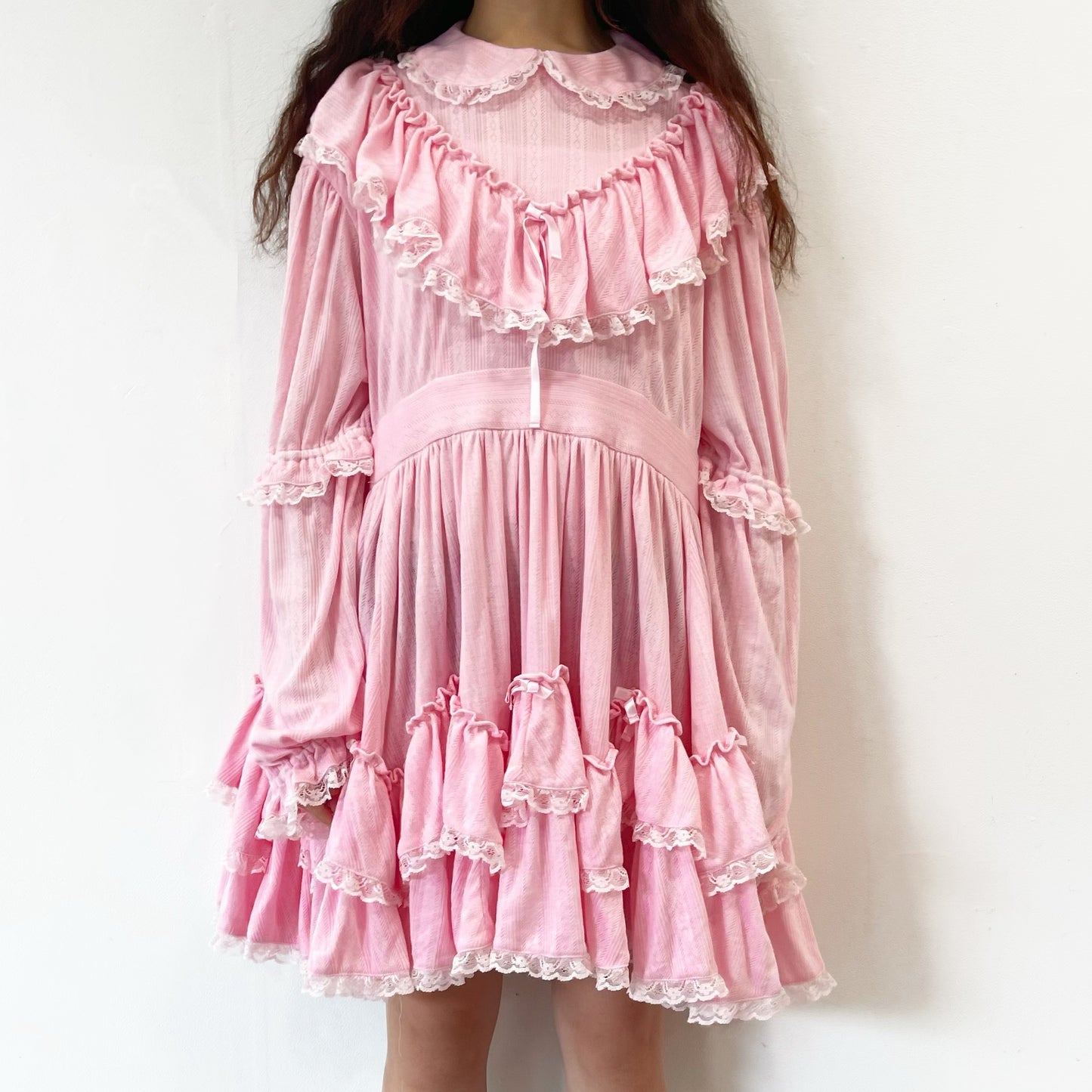 SOFT LOLITA / PINK / フリルレースドレス
