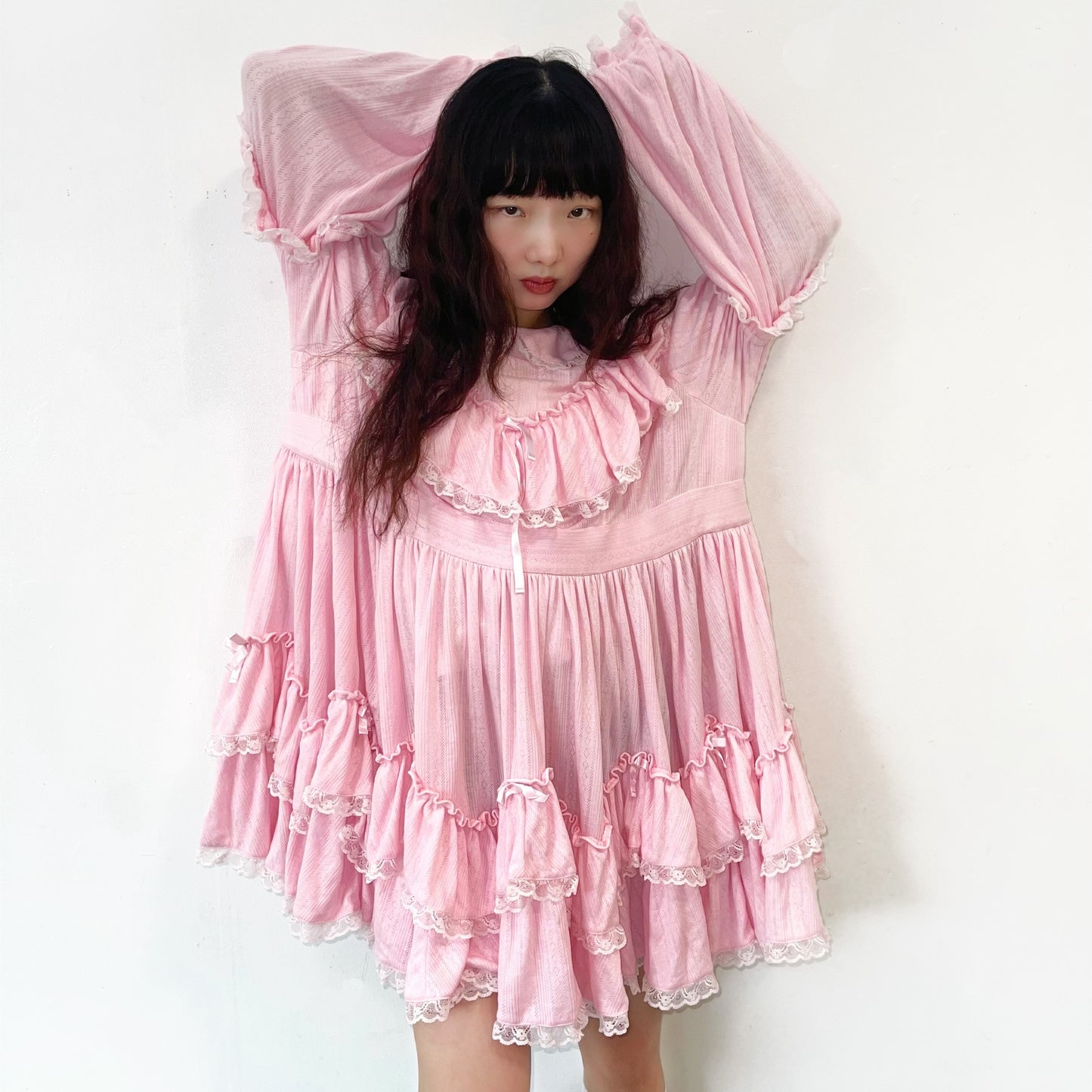 SOFT LOLITA / PINK / フリルレースドレス