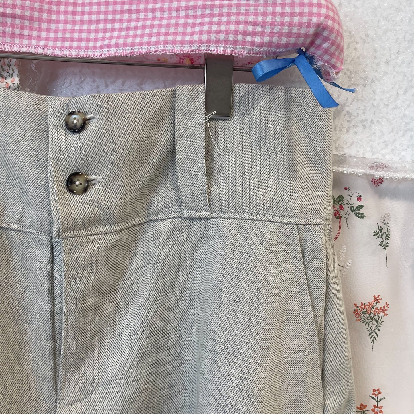 Short Cargo trousers / Denim / ショートカーゴトラウザーズ