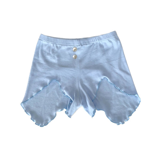 Puck sky jersey hotpant / sky blue / ホットパンツ