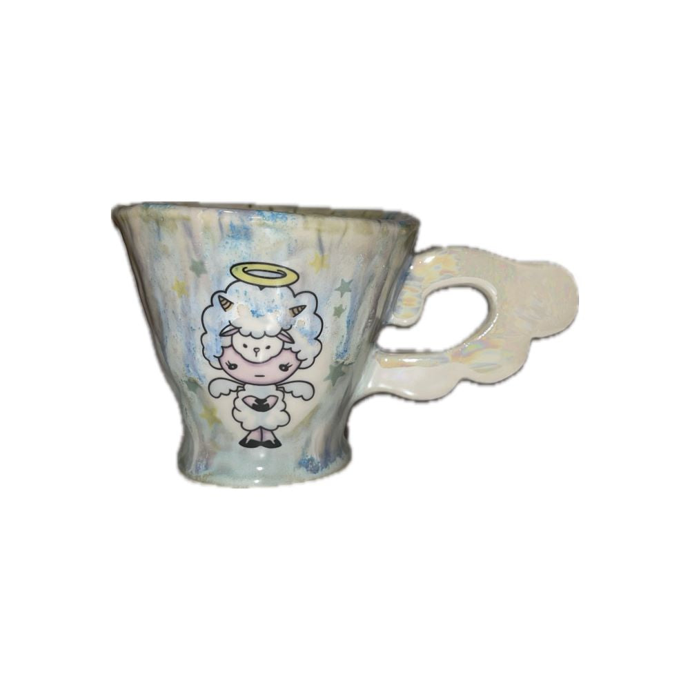 ○アンティークなシェービングマグカップエンジェル！