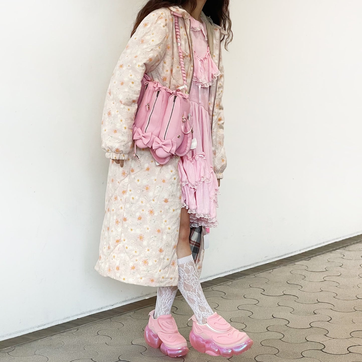 SOFT LOLITA / PINK / フリルレースドレス