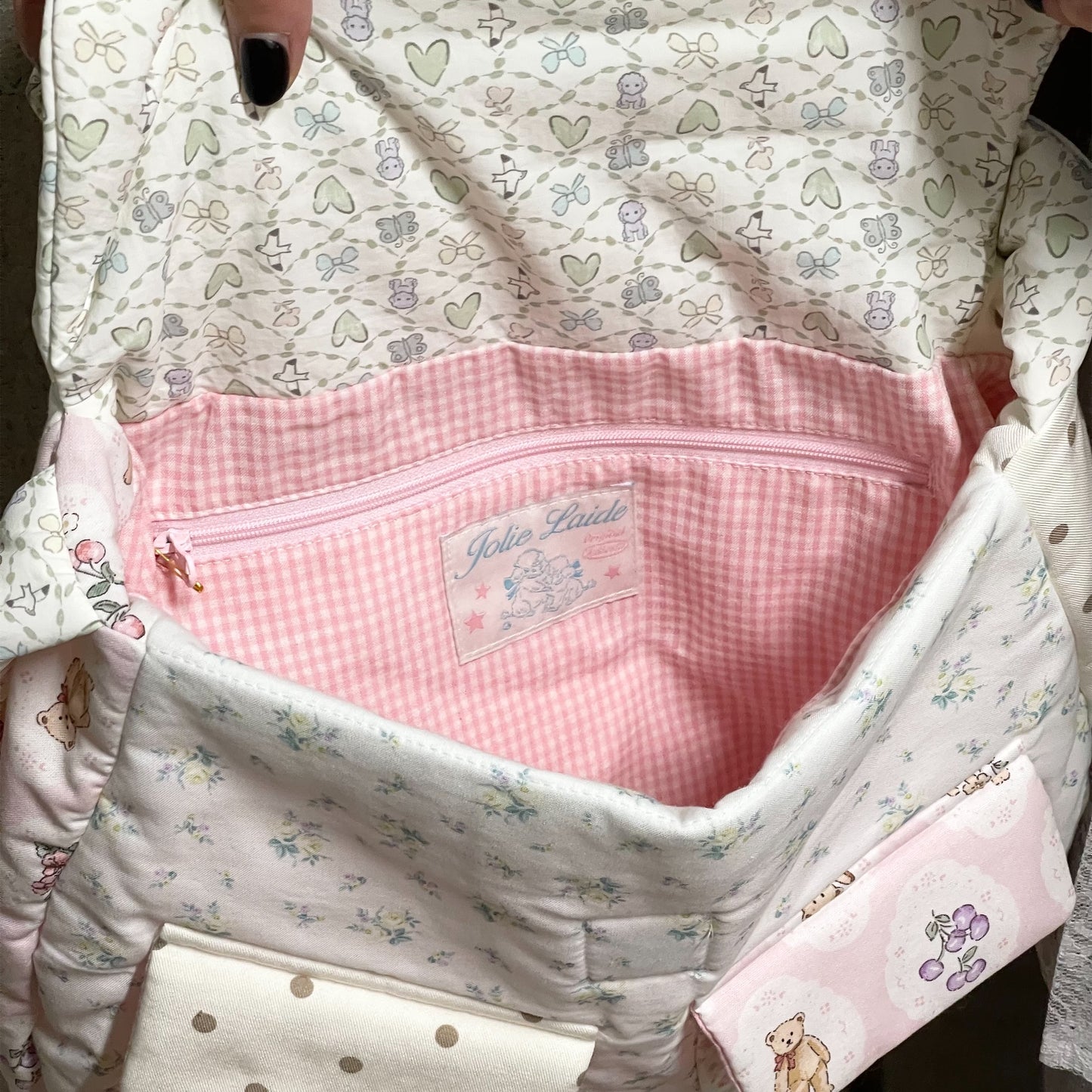 Winnie quilted shoulder bag / Mix / キルティングショルダーバッグ