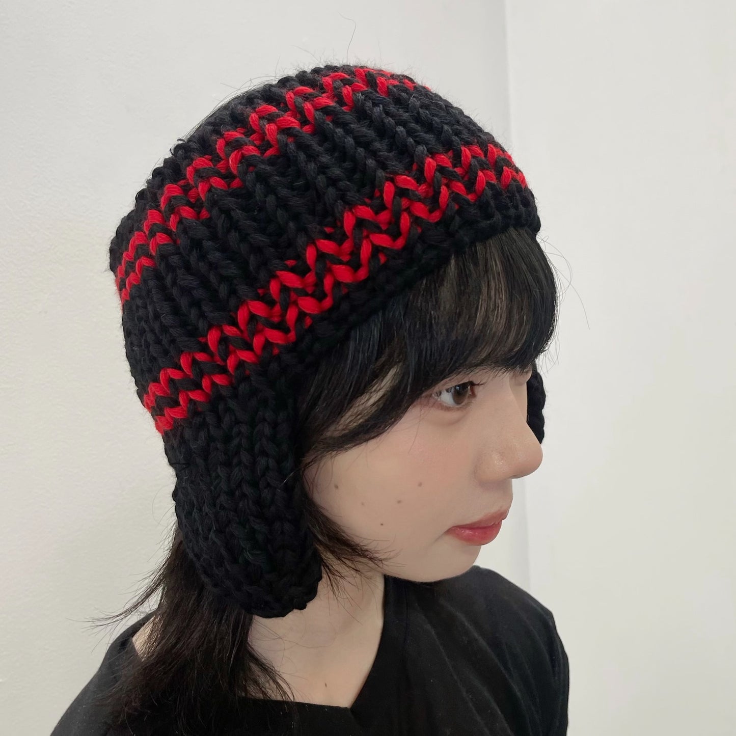 From the North / NAVY / ニットヘアバンド