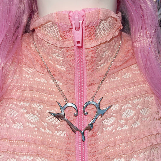 LOCKED NECKLACE / SILVER / ロックドネックレス