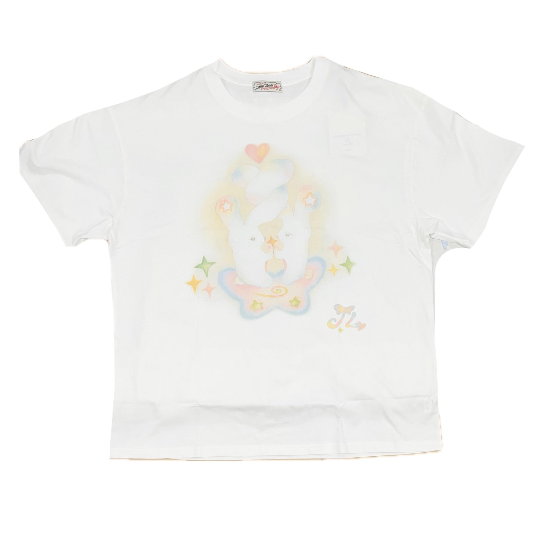 Tシャツ・カットソー [JOLIE LAIDE] Starlight bunny twin t-shirt Jolie laide x plasticpeco]Starlight bunny twin t-shirt