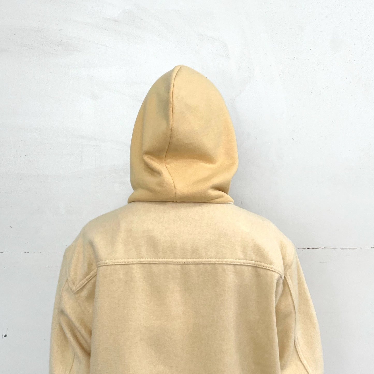 REVERSIBLE HOOD PARTS / YELLOW / リバーシブルフード