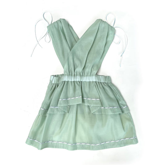 Juvenile top / Mint sheer / エプロントップス