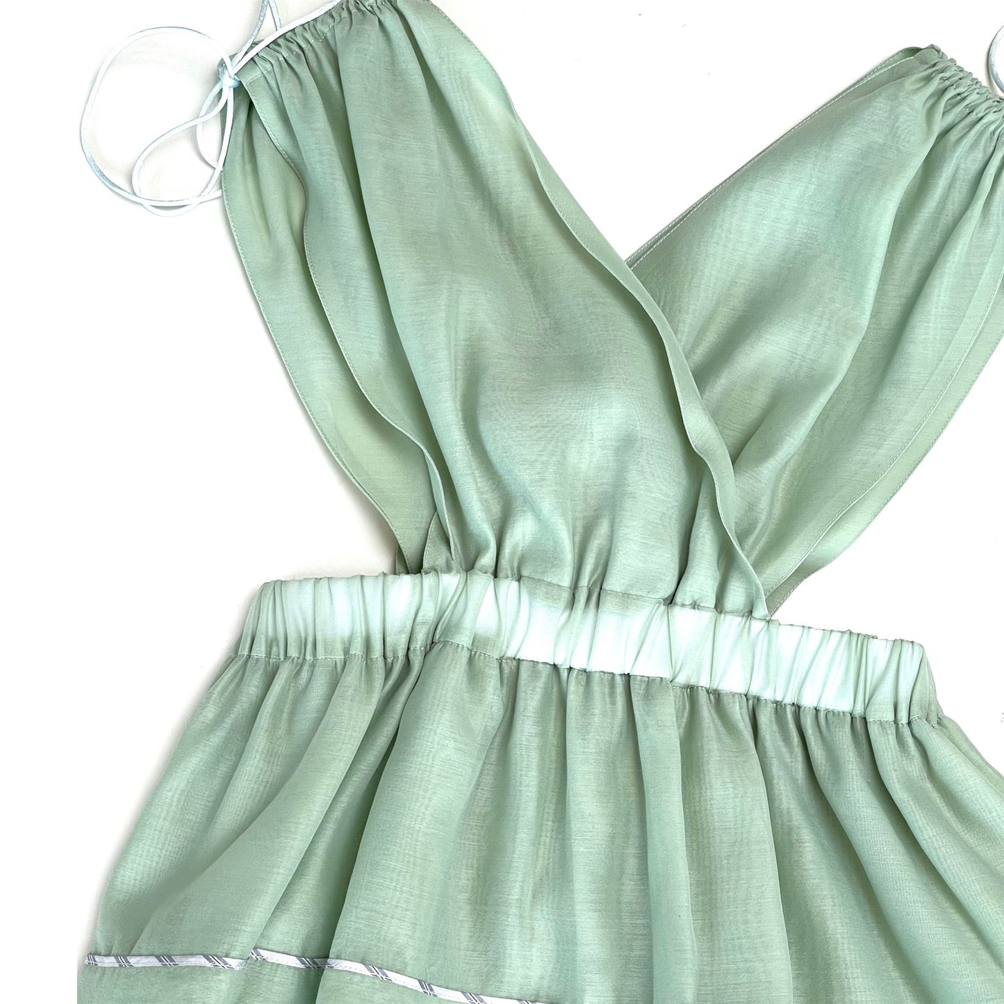 Juvenile top / Mint sheer / エプロントップス