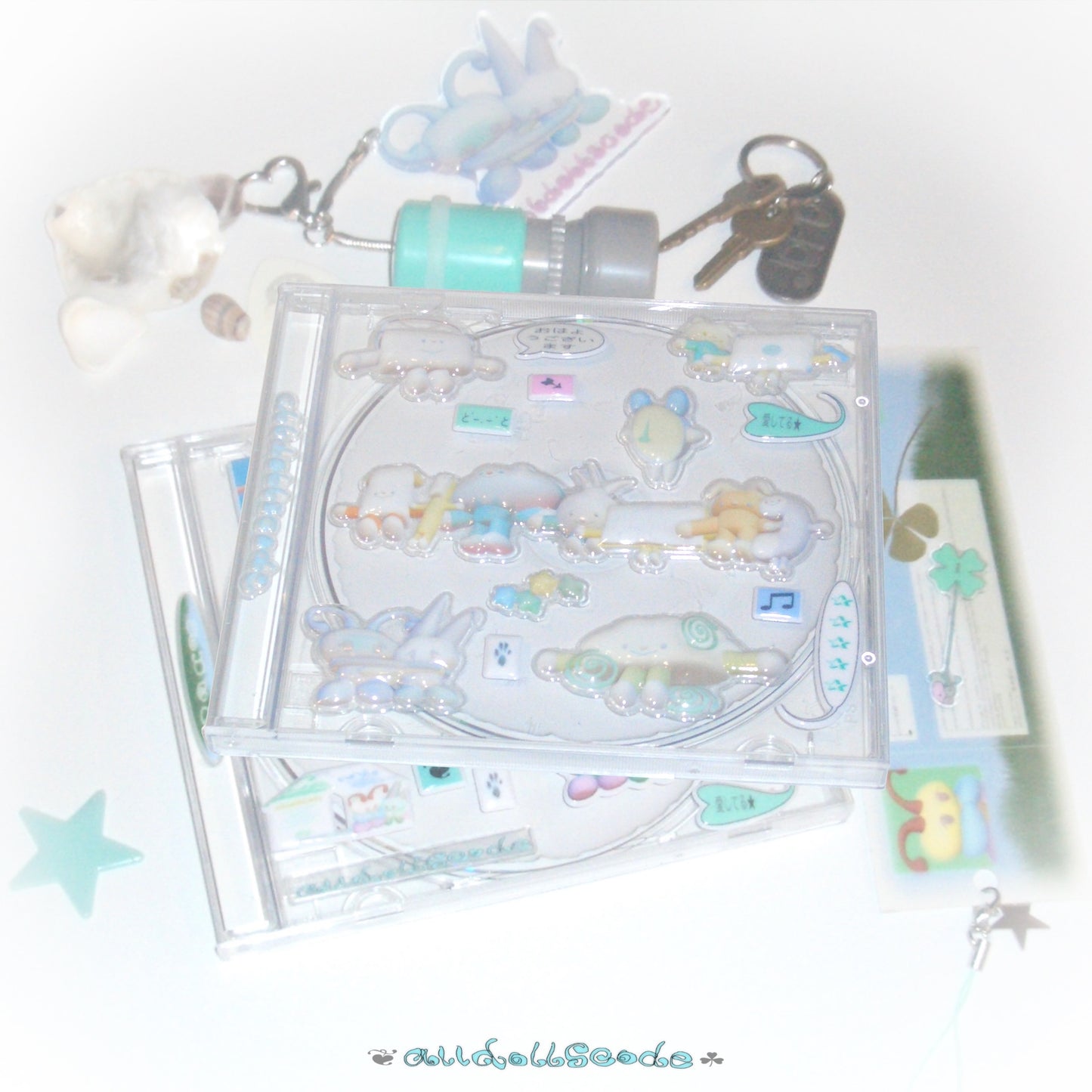 【alldollscode】Bubble epoxy sticker / ステッカー