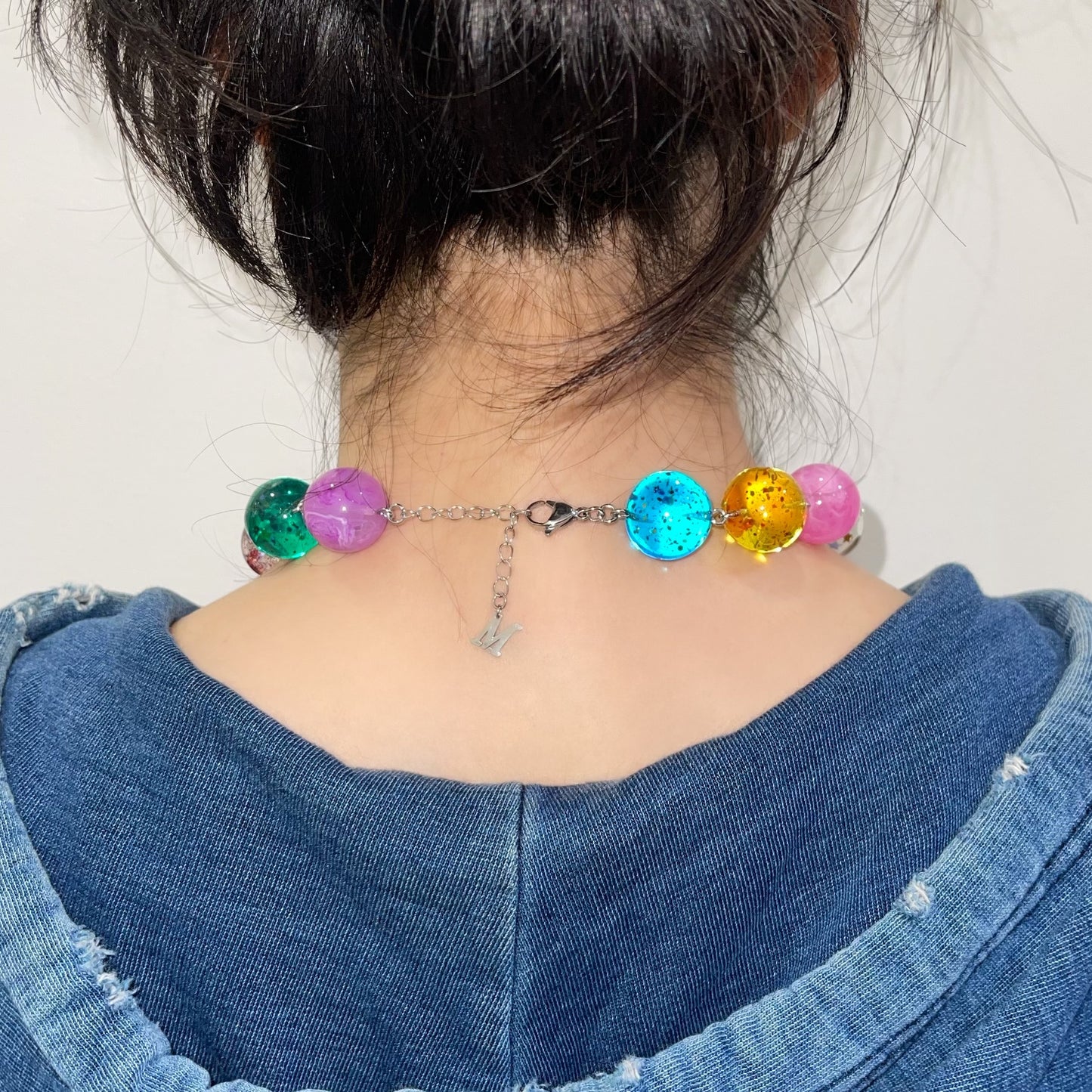 Bouncy Ball Necklace / ビーズネックレス