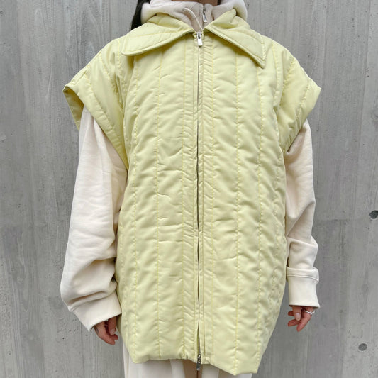 Padded snoop vest / YELLOW / パデットベスト
