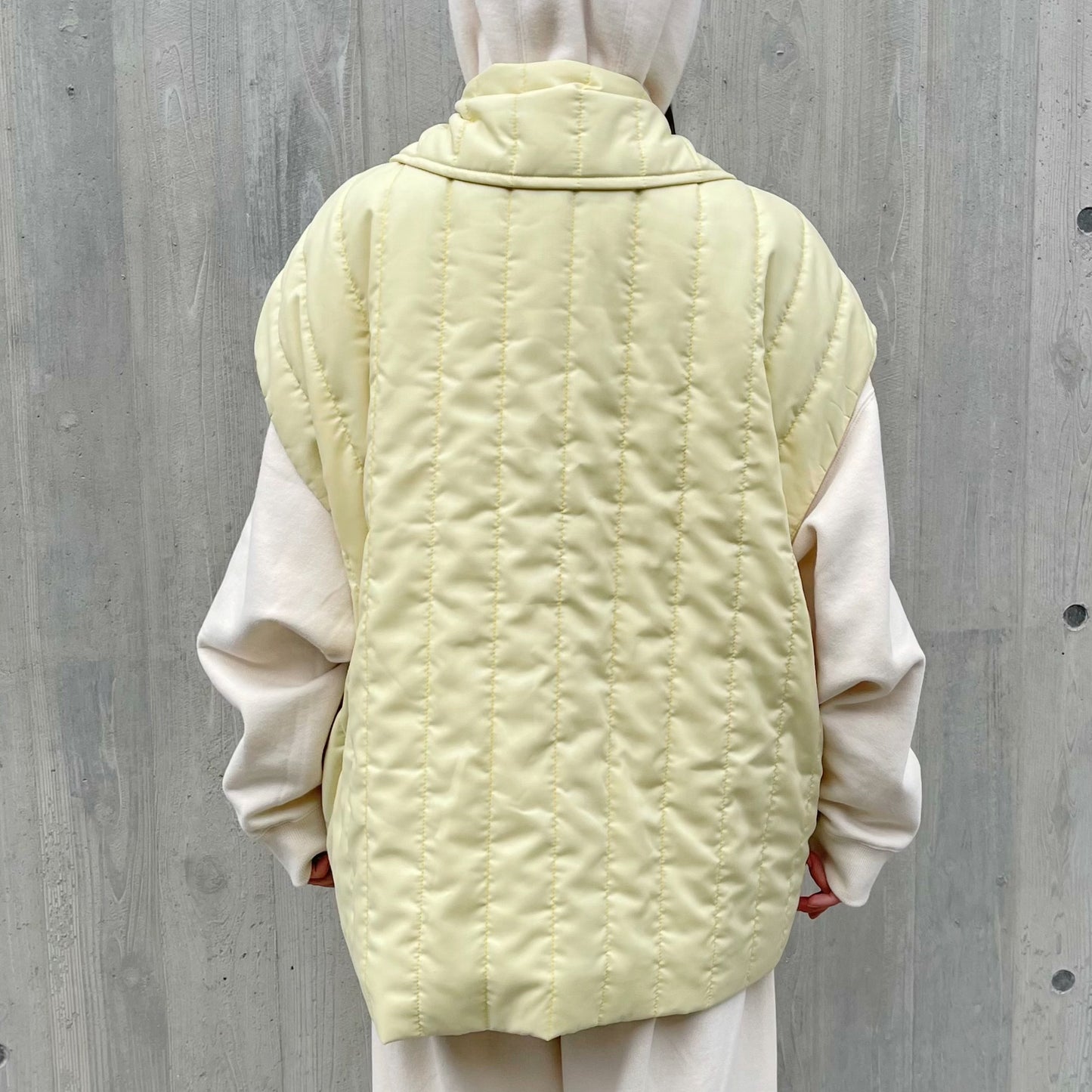 Padded snoop vest / YELLOW / パデットベスト