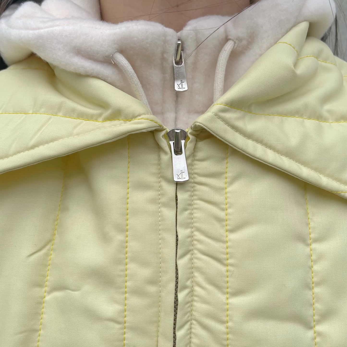 Padded snoop vest / YELLOW / パデットベスト