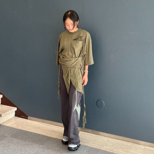 Braided top / Khaki / ブレイドトップ