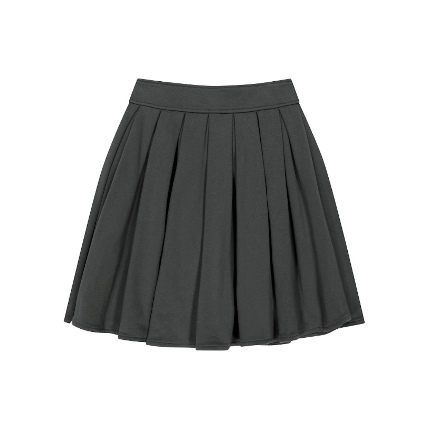 COZY SWEAT WRAP SKIRT / CHARCOAL / スウェットラップスカート