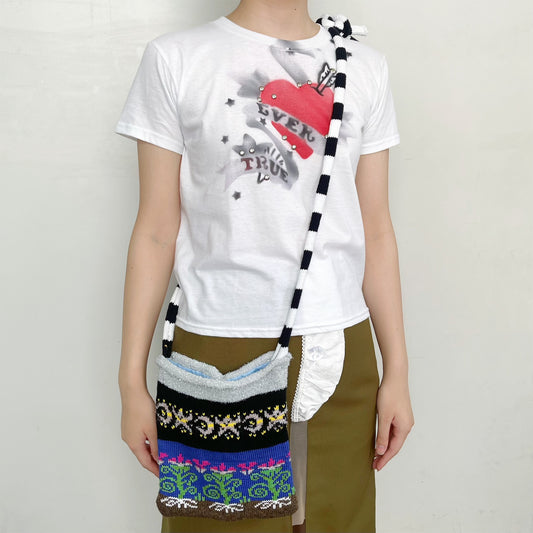 Whimsy bag / Multi / ニットポシェット