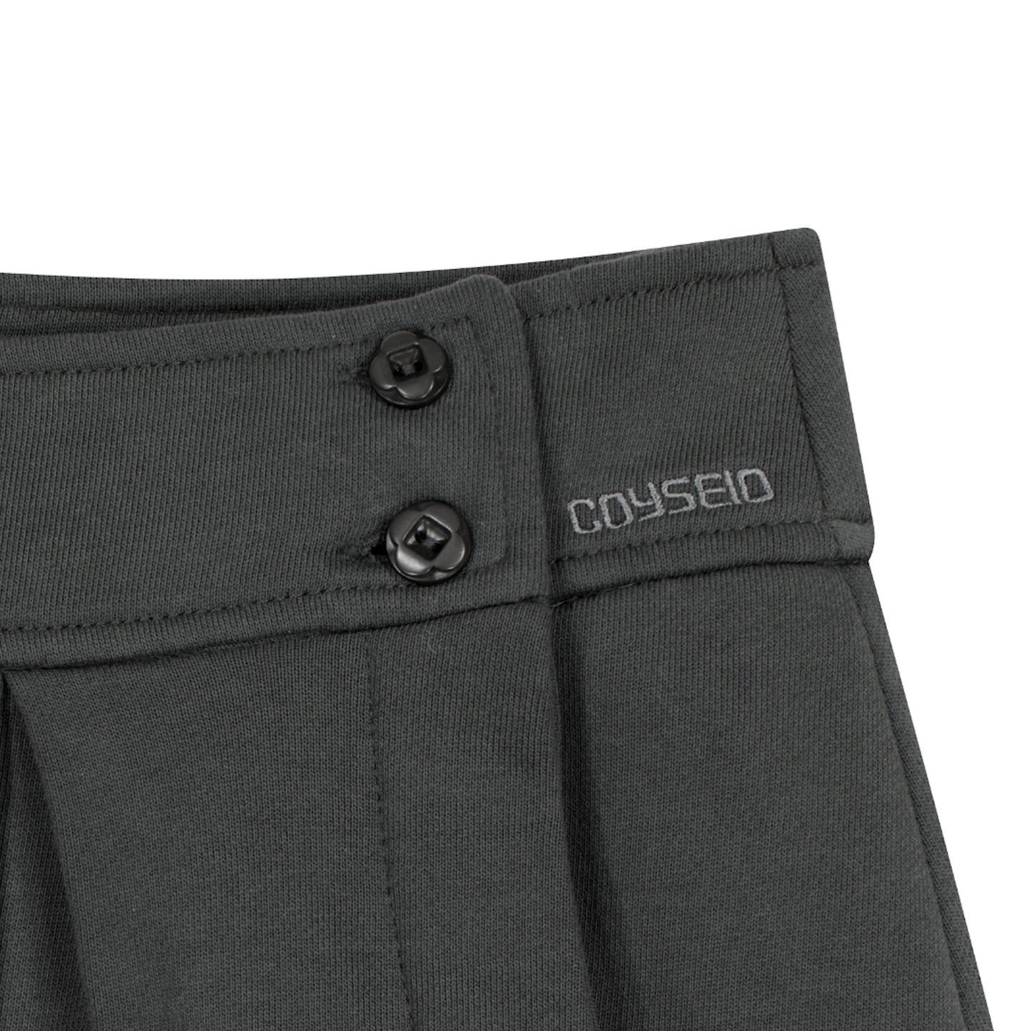 COZY SWEAT WRAP SKIRT / CHARCOAL / スウェットラップスカート
