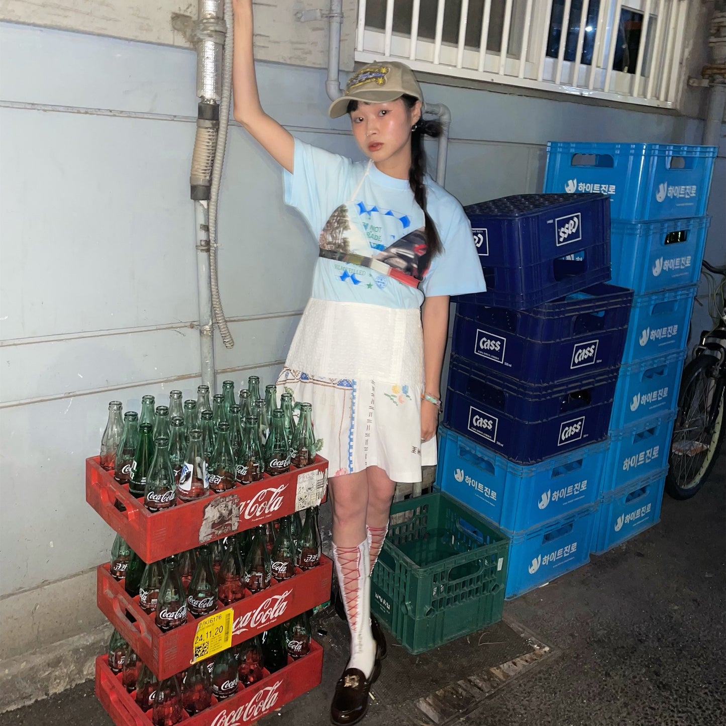 BIKINI TOP / BLUE / ビキニトップ