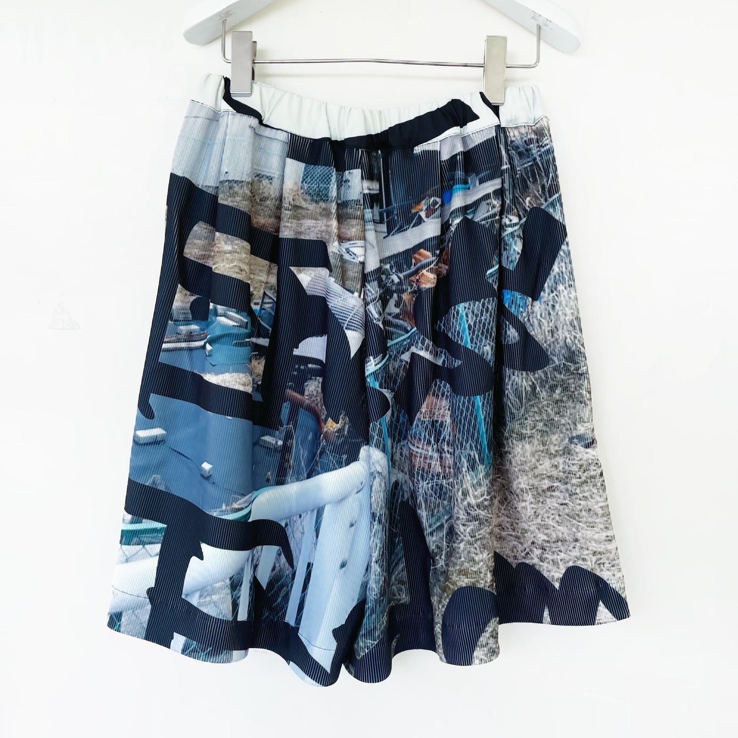 PRINT RIB WIDE SHORTS / TAGGING / プリントリブワイドショーツ