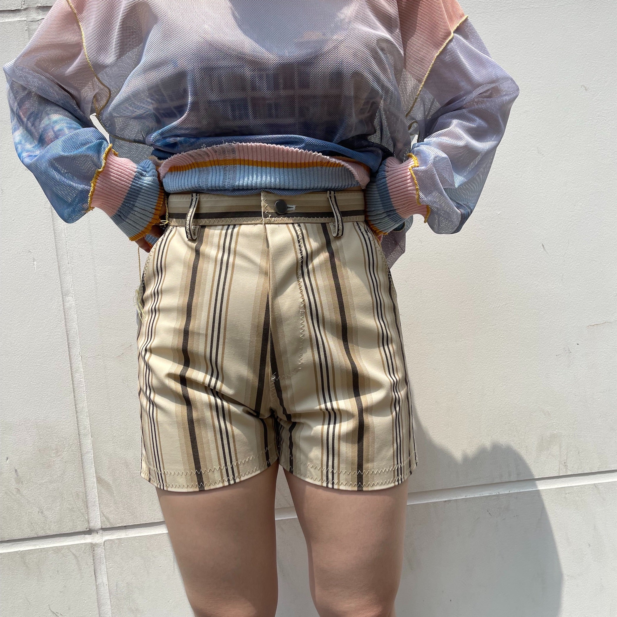 stripe short pants / multi / ストライプショートパンツ | シープ