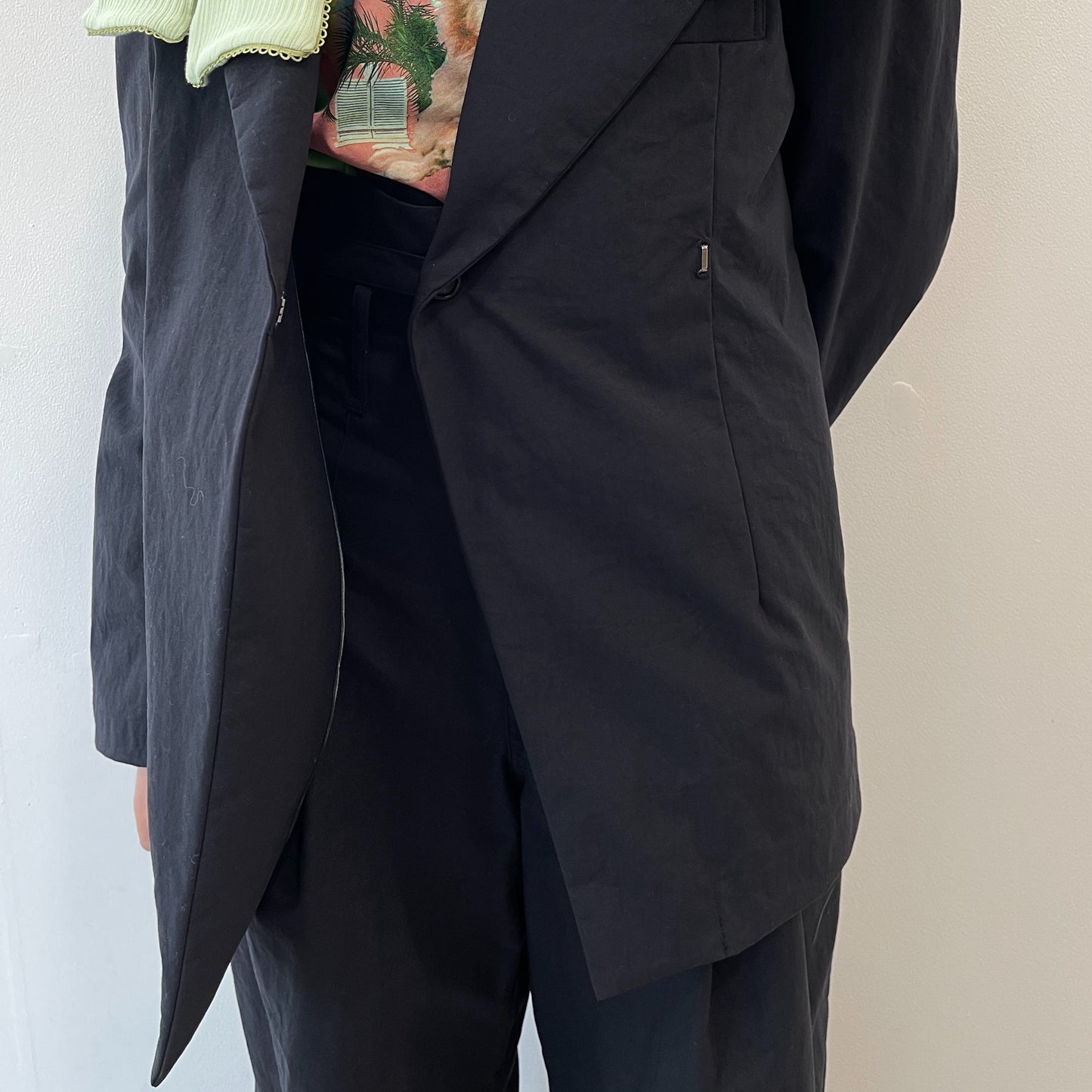 Ash peg jacket / ASH BLACK / アッシュブラックジャケット