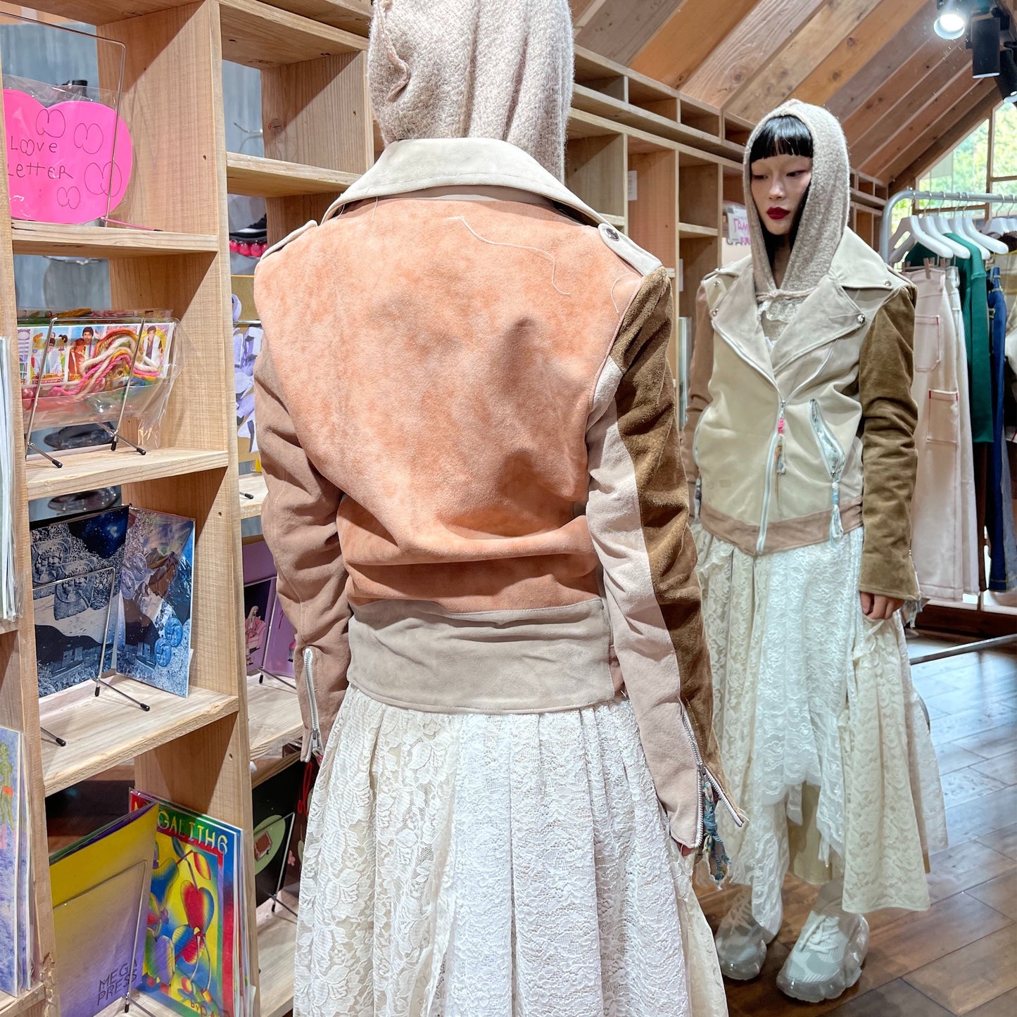 Leather Riders / brown / パッチワーク