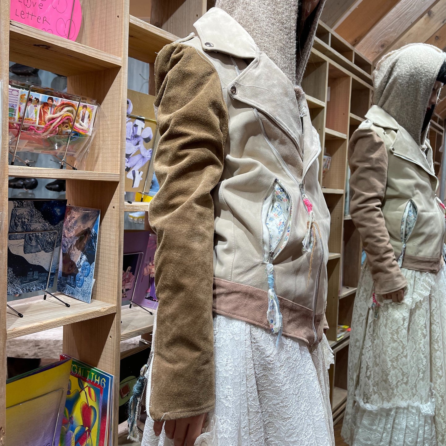 Leather Riders / brown / パッチワーク