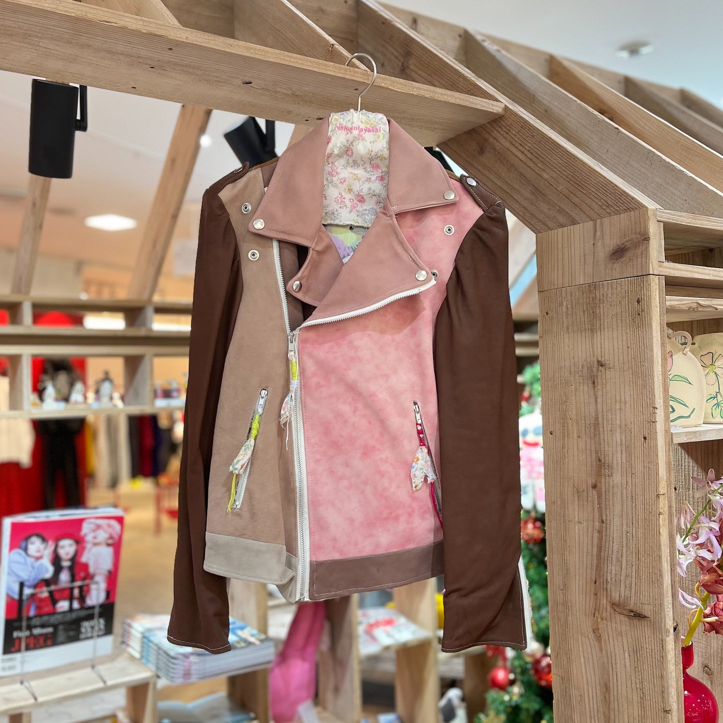 Leather Riders / brown / パッチワーク