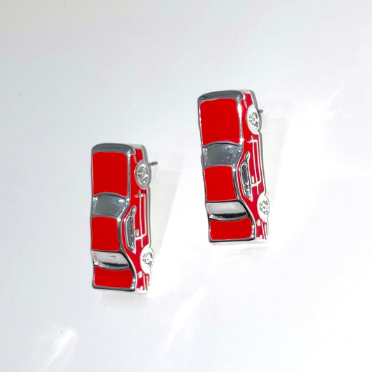 TRAFFIC JAM EARRING / RED / カーチャームピアス