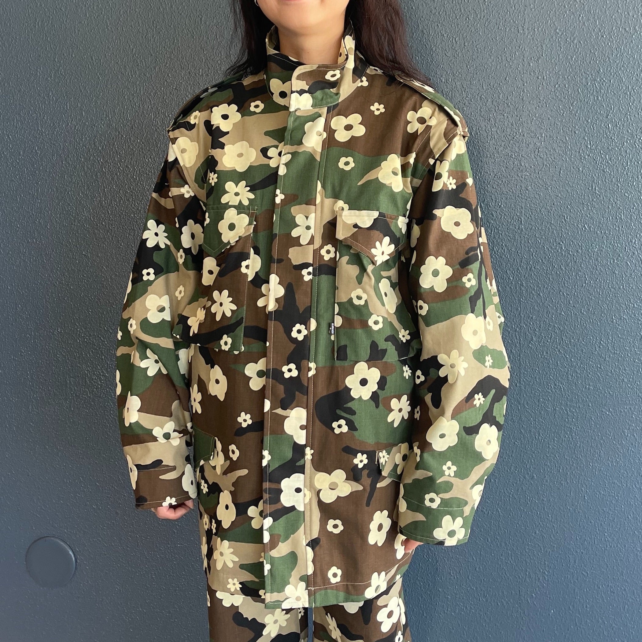 2WAY M-65 FIELD JACKET / GREEN CAMO / 2WAY M-65 フィールド