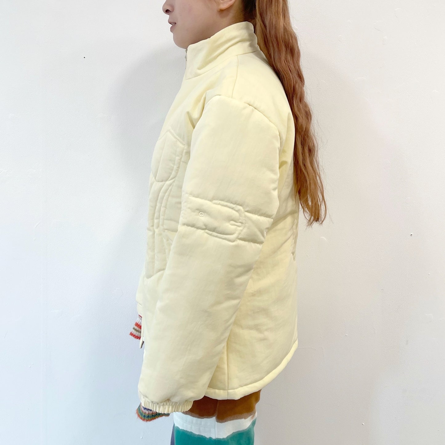QUILTED JACKET / CREAM / キルトジャケット