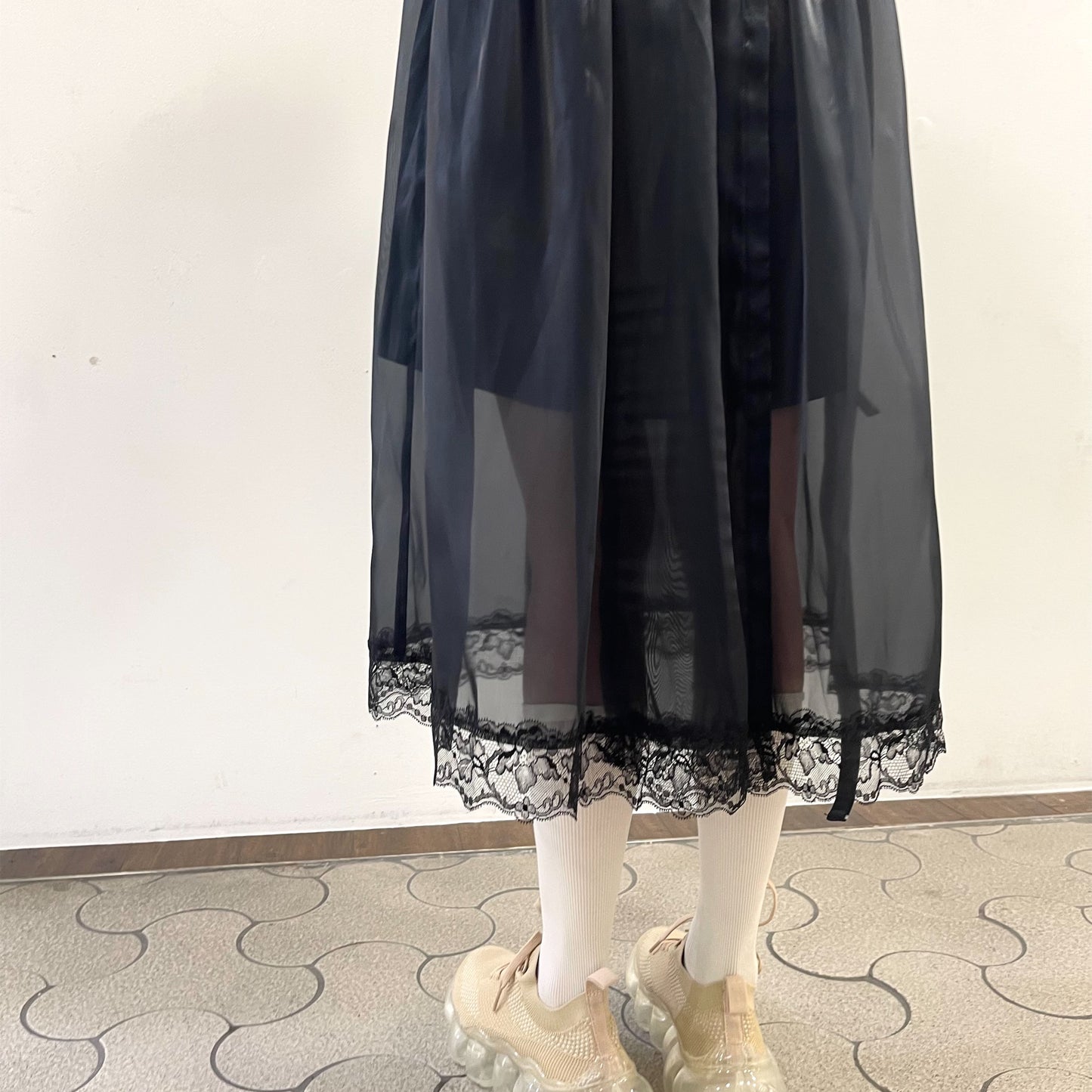 NIGHT DRESS / PURPLE TARTAN / タータンチェックノースリーブワンピース